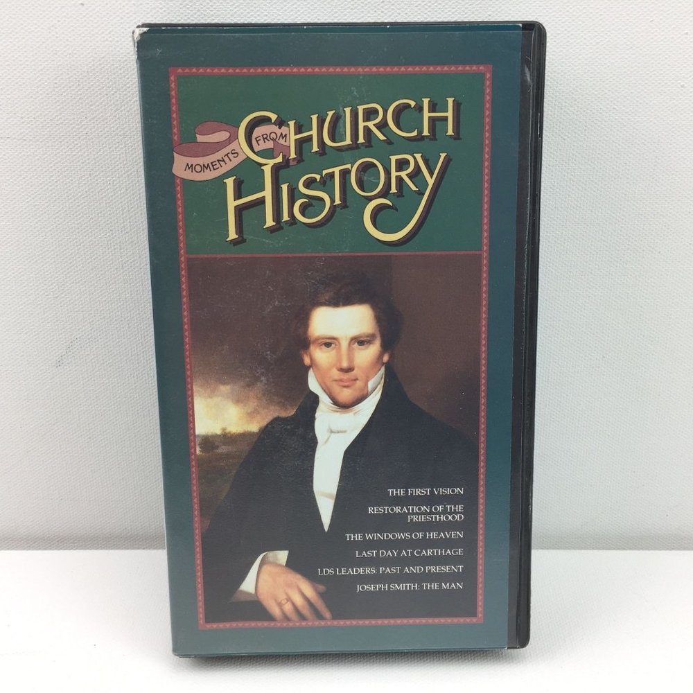 VHS Moments From Church History Church Of Jesus Christ Latter Day Saints